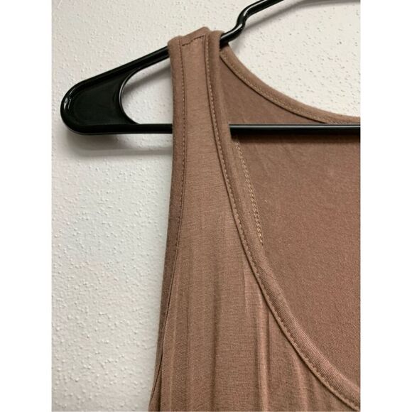Taupe Tank Dress - Picture 5 of 5